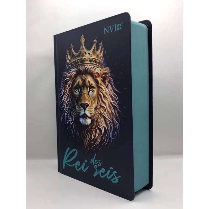 Bíblia Sagrada Tamanho Grande NVI Capa Dura Reis dos Reis em Oferta na Shopee