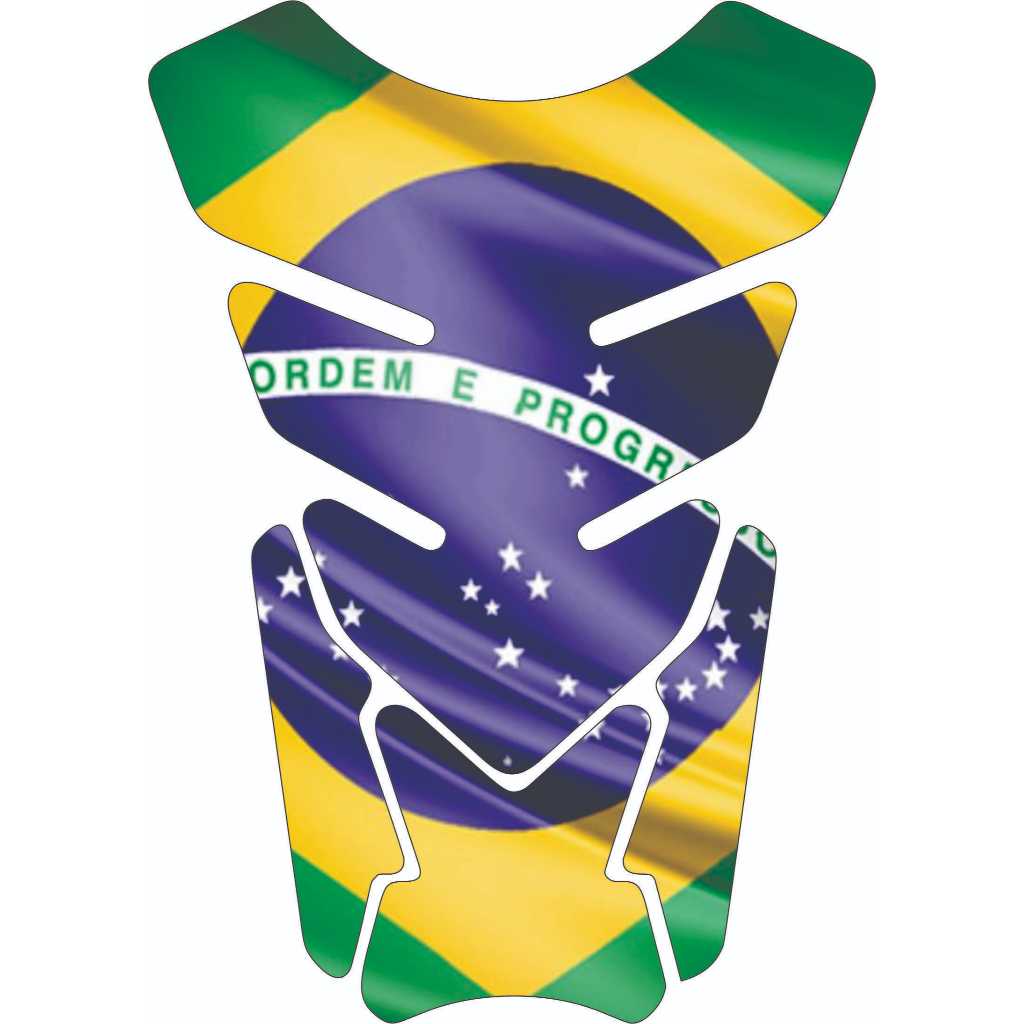 Protetor De Tanque Moto Resinado Tankpad Bandeira Países Varios Modelos. 2161