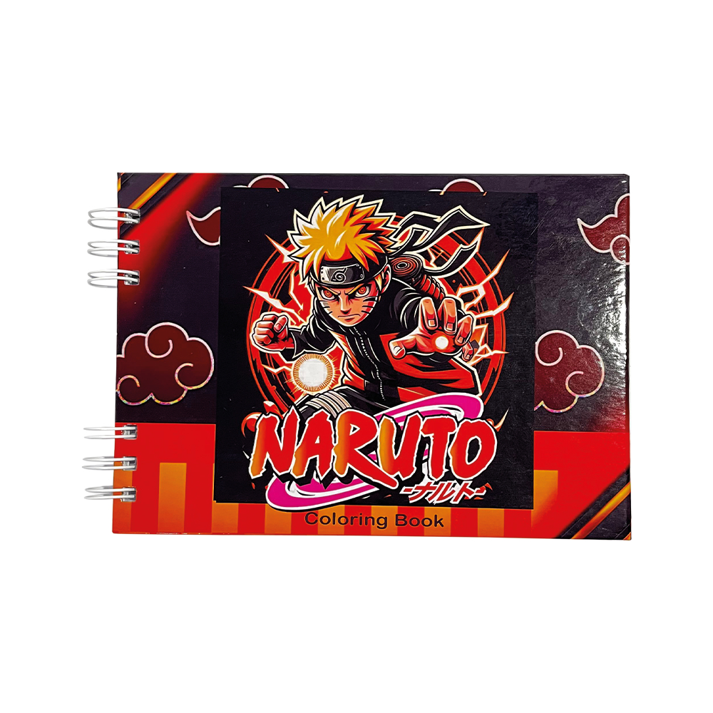 Livro de Colorir Naruto – Transforme Suas Cores em Chakra!