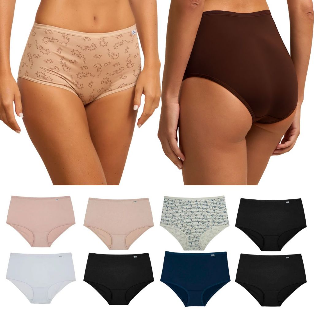 Kit 2 Calcinha Cintura Alta DelRio Classica Lateral Larga Macia Tecido Microfibra Presente Mae Sogra Madrasta em Oferta na Shopee