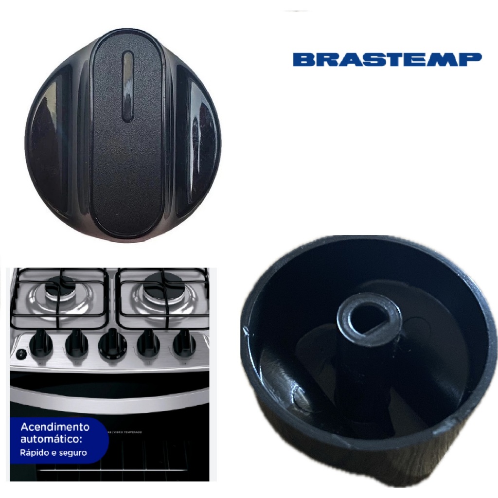 Botão/Manipulo de Fogão Brastemp Original