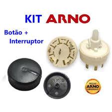 BOTÃO DO VENTILADOR ARNO + INTERRUPTOR TRIFASICO ARNO