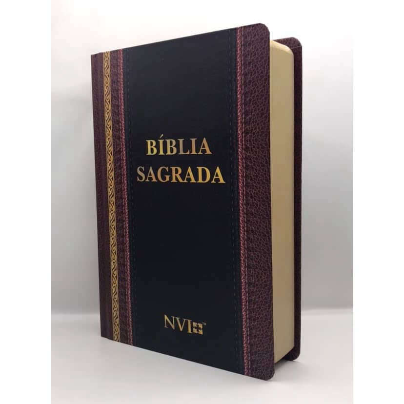 Bíblia Sagrada Tamanho Grande NVI Capa Dura Tradicional em Oferta na Shopee