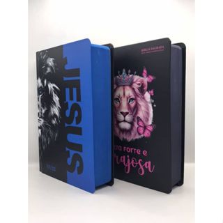 Kit 2 Bíblias Tamanho Grande NVI Capa dura em Oferta na Shopee
