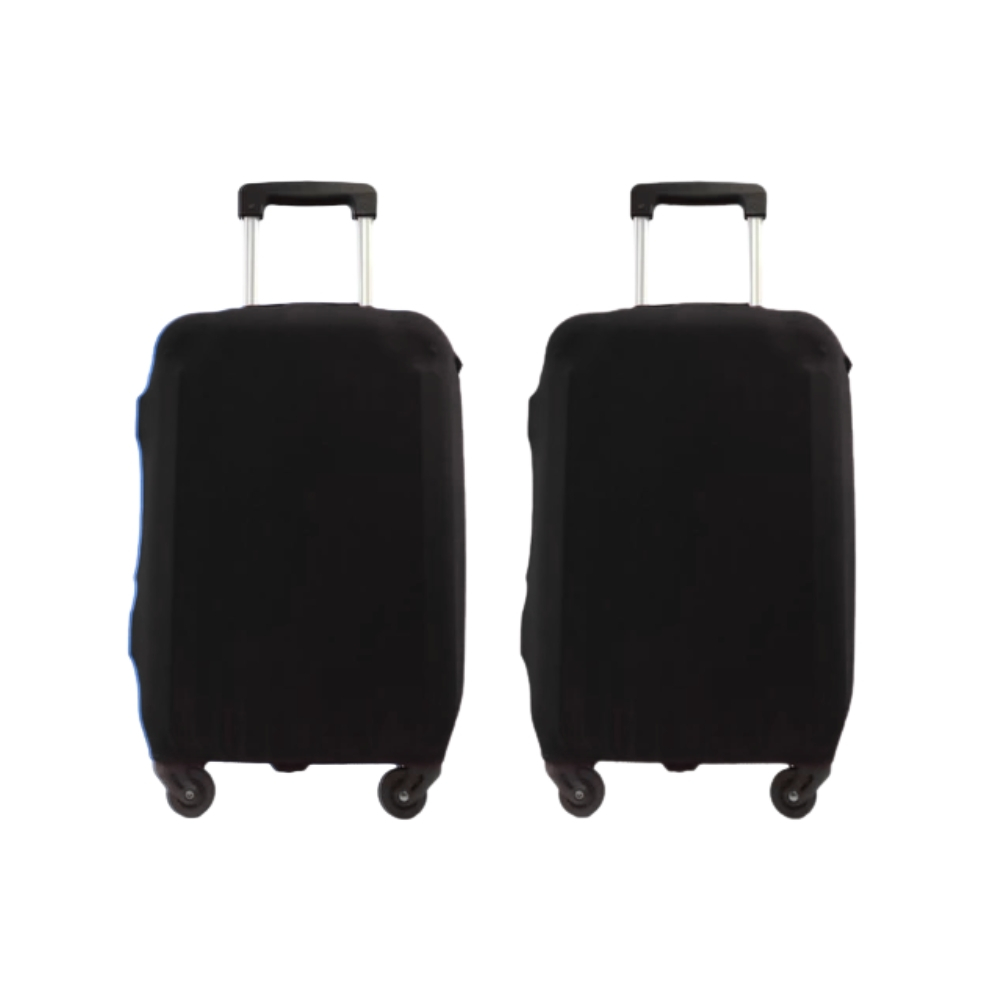 Kit 2 Capas Protetoras Mala Média M 23kg Antirisco Ajuste Perfeito Fecho em Velcro Entrega Imediata