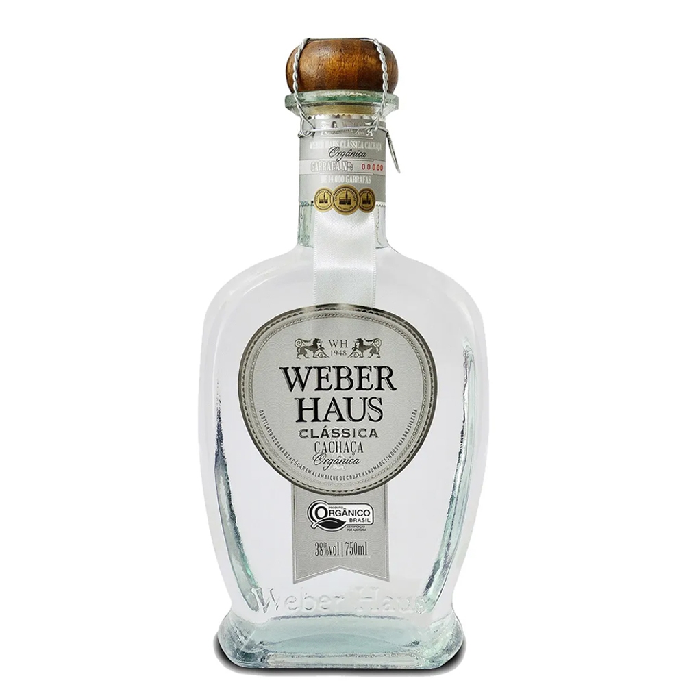 CACHACA WEBER HAUS CLASS ORGANICO 750ML