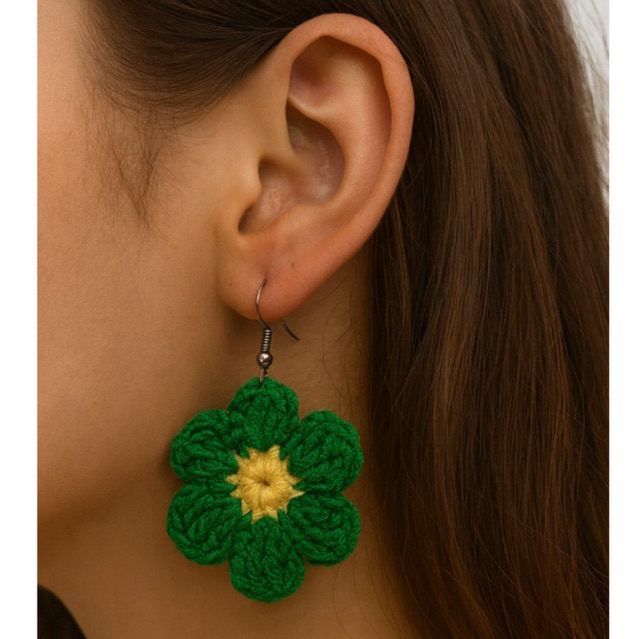 Brinco de Crochê Margarida: Onde Comprar | BuscaProdutos