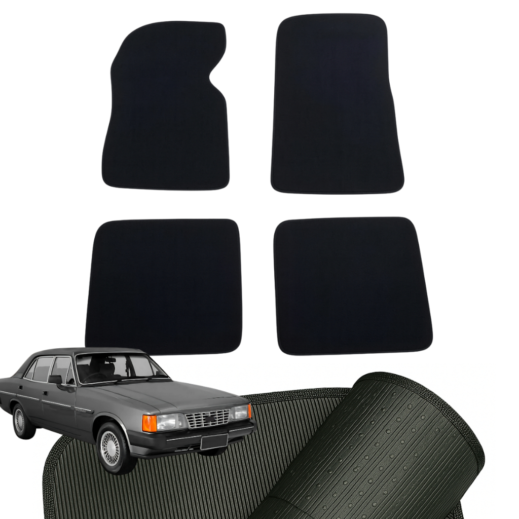Tapete De Carro Opala Caravan Chevrolet Sob Medida Emborrachado Pronta entrega