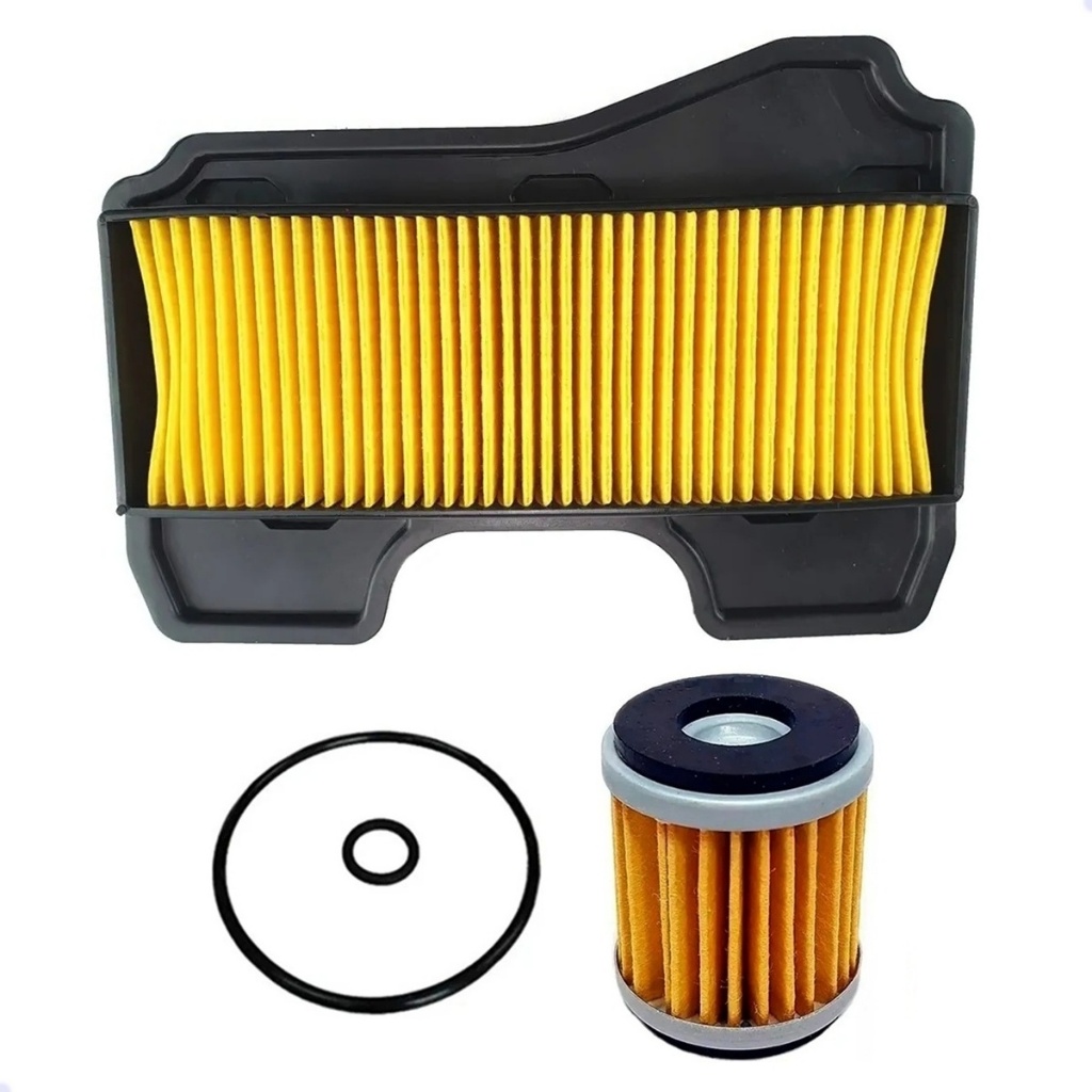 FILTRO DE AR + FILTRO DE ÓLEO CRYPTON 115 2010 ATÉ 2016