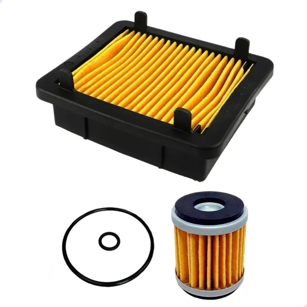 Filtro De Ar + Filtro De Óleo Fazer 250 2016 / 2017/ Lander 250 2016 / 2024 / Tenere 250 2016 / 2024 em Oferta na Shopee