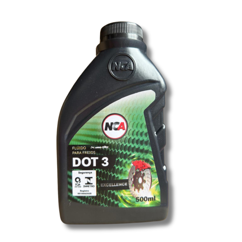 FLUÍDO DE FREIO BRAXLUB DOT 3 - 500ML