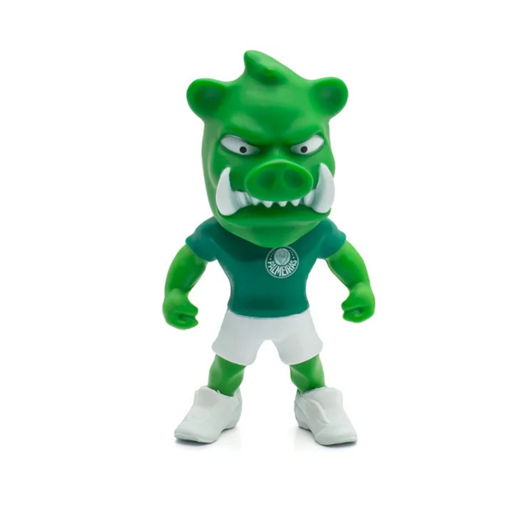 MASCOTE BONECO PALMEIRAS PORCO GOBATTO PALMEIRAS OFICIAL DO CLUBE FUT TOY ORIGINAL