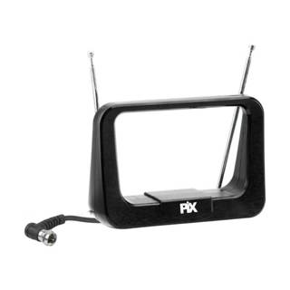 Antena Digital Amplificada interna Uhf Hdtv Digital Original em Oferta na Shopee
