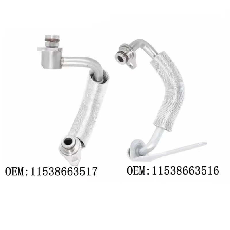 Par Tubos Retorno Óleo Turbina BMW Motor N20 – 320i 328i 528i X1 X4 X6