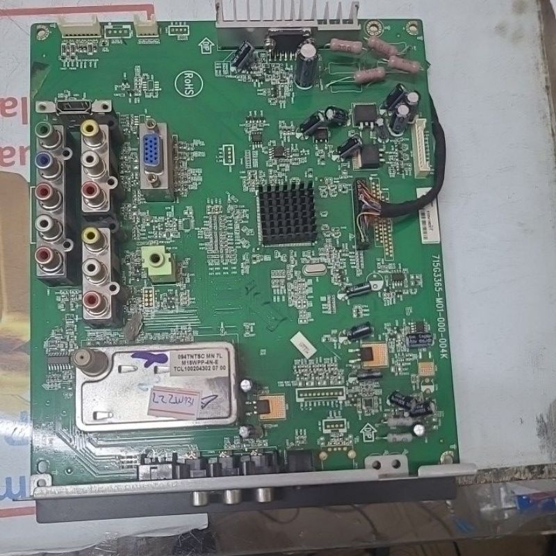 placa lógica principal TV aoc L22w931
