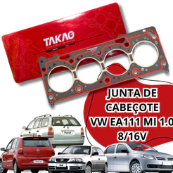Junta Cabeçote Vw Ea111 Mi Power At 1.0 8/16v Gol Fox Parati Takao