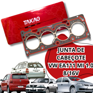 Junta Cabeçote Vw Gol Power Fox 1.0 8v 16v Amianto Fibra Takao em Oferta na Shopee