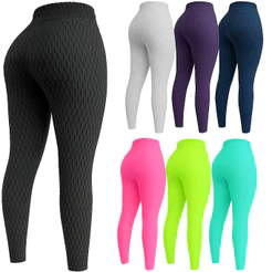 Legging Bolha Suplex Cós Alto Empina Bumbum Fitness Academia legue suplex textura Flocada Leg Cintura alta qualidade