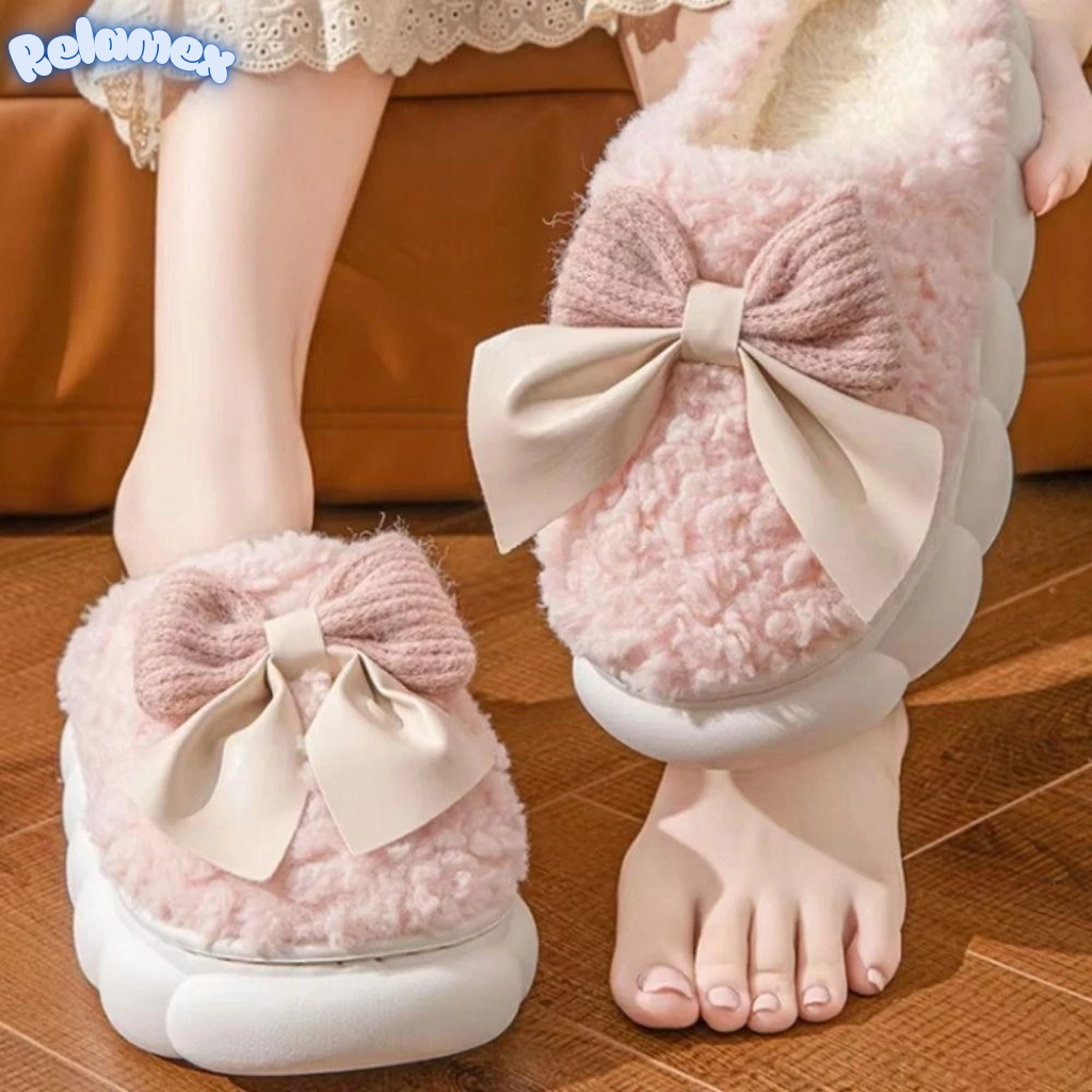 Pantufa Feminina Super Macia e Confortável cor rosa - PF1