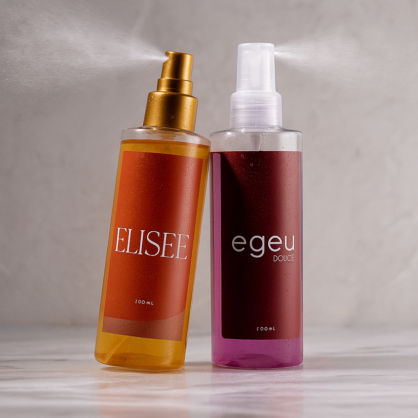 Kit Body Splash Dolce e Body Splash Elisee Feminino 200ml Cada