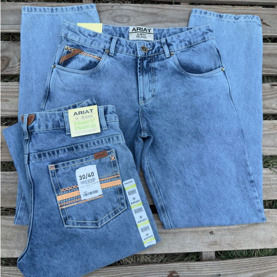 calça country masculina Cinch jeans grosso cowboy rodeio montaria lançamento em Oferta na Shopee