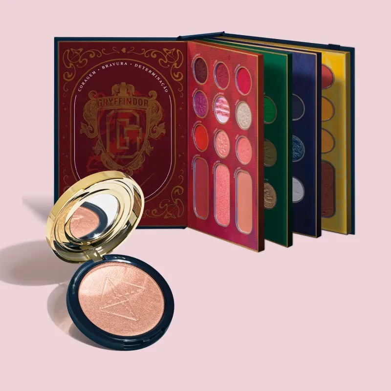 Linha Edição Limitada Harry Potter Original ( paleta sombra /iluminador facial /loção hidradante iluminadora)