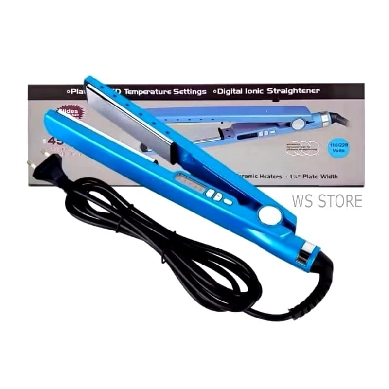Prancha Chapinha Profissional Nano Titanium Prancha Alisadora Cabelo Liso  Bivolt shopee