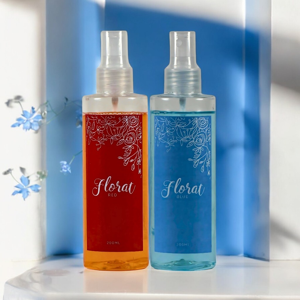 Kit Body Splash Floral: Florata Red + Blue Serenity 200ml cada Feminino.