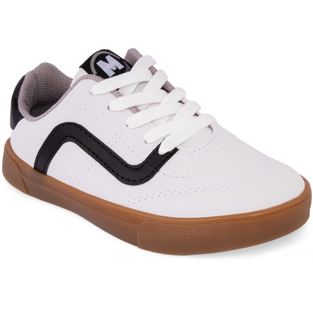 Tênis Molekinho Menino Infantil Kids Moderno Original 2801 Branco em Oferta na Shopee