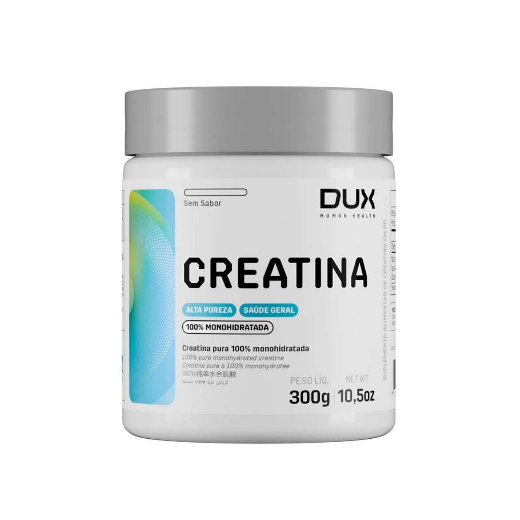 Creatina  Monohidratada Dux 300g em Oferta na Shopee