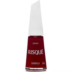Esmalte Risqué Vermelho Cremoso Gabriela 8ml
