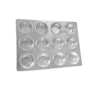 Bandeja de Cupcake Pequena 12 Cavidades Alumínio Roldan em Oferta na Shopee