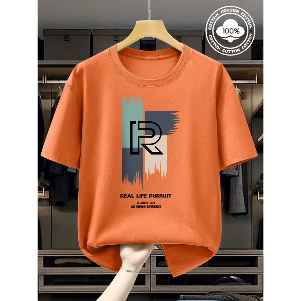 Camisa Camiseta Blusa Masculina Manga curta Estampada Elegante Estilosa Premium
