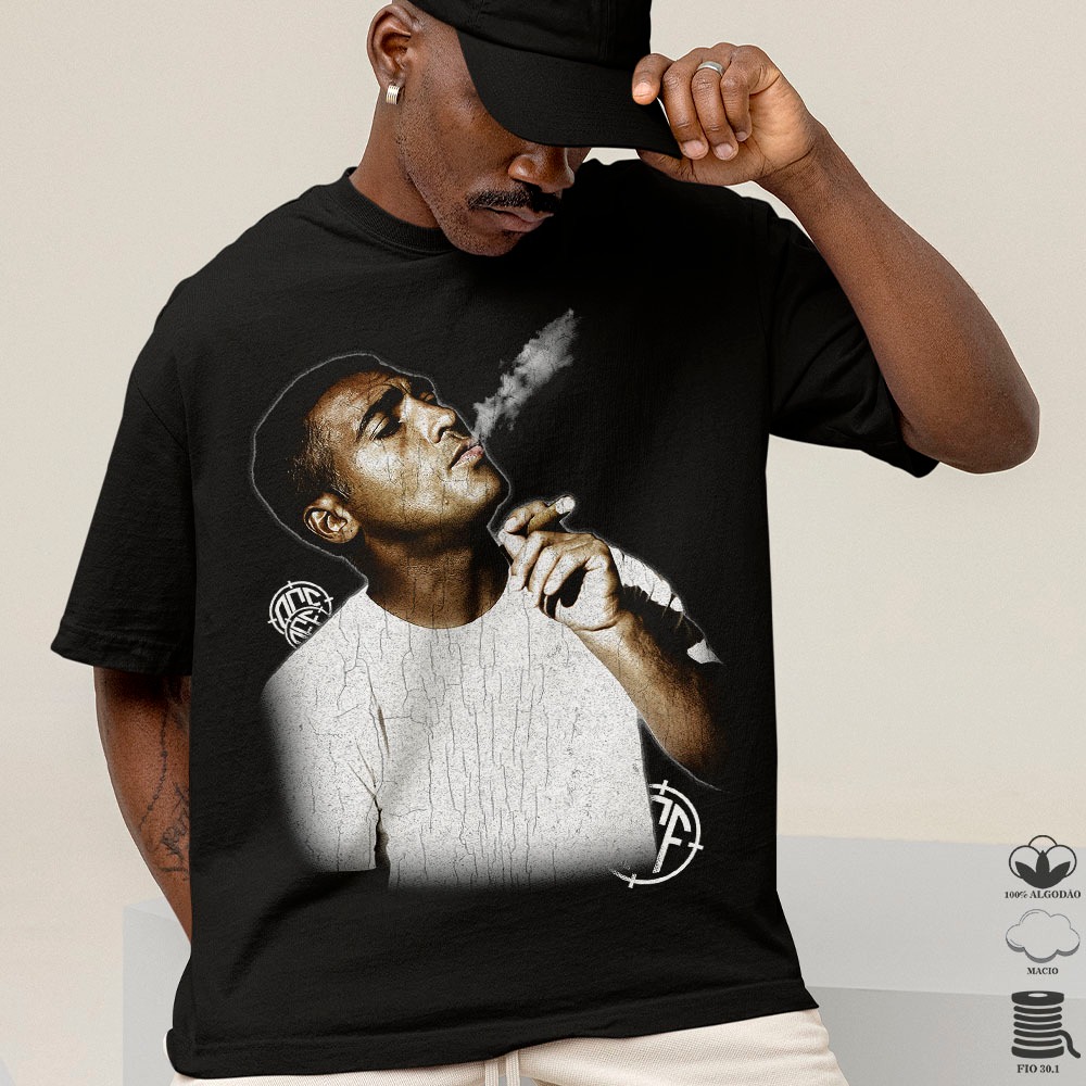 Camiseta Basica e OVERSIZED de futebol Romario baixinho Graphic Tee Unissex - Offconcept