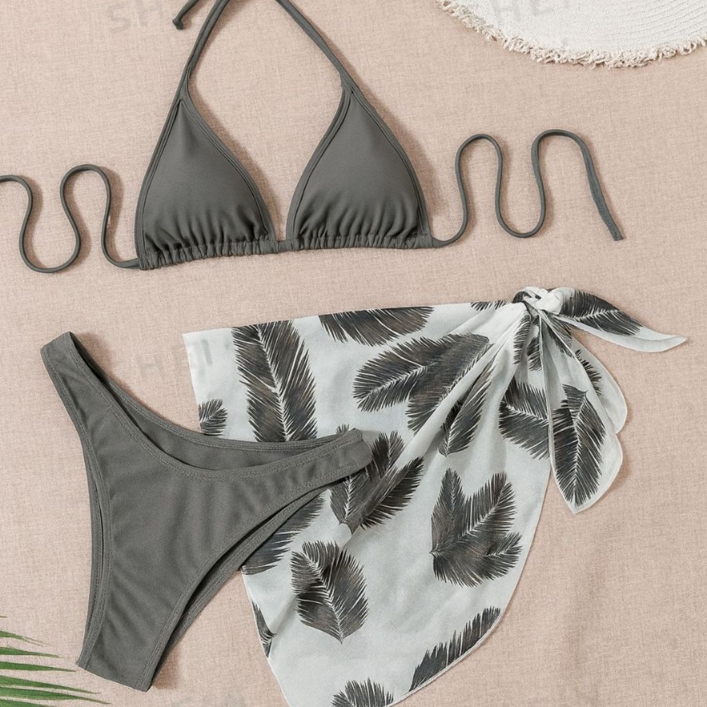 Gina Biquíni Asa Delta Com Bojo Conjunto Calcinha e Sutiã Varias Cores