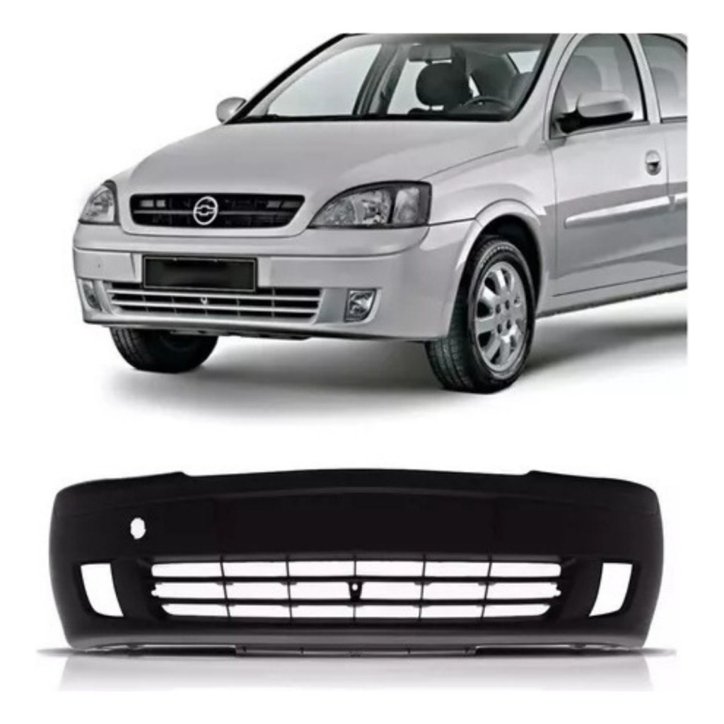 Parachoque Montana Corsa Hatch Sedan 2003 A 2009 Com Furo