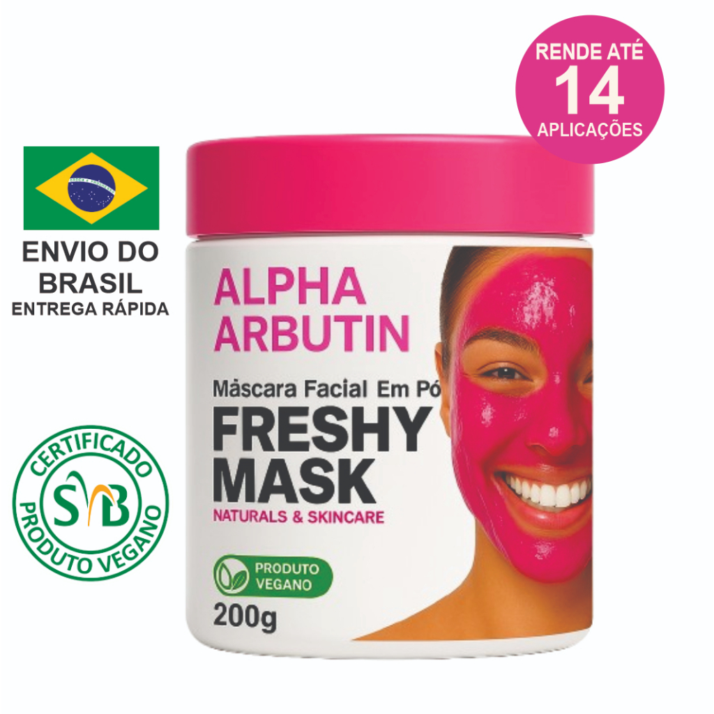 Fresh Mask-Máscara facial de gelatina coreana/200 gramas/peles oleosas