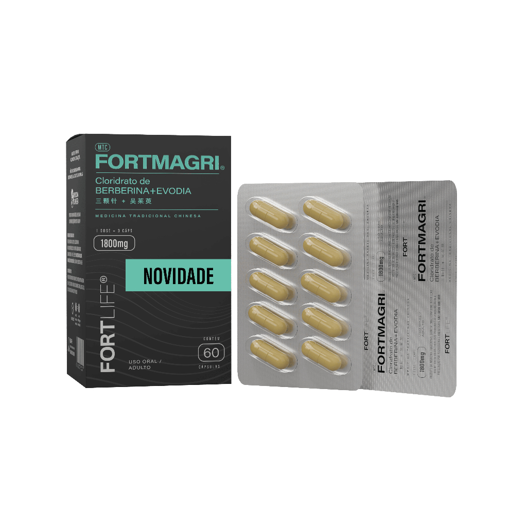 FortMagri Black 1800mg 60 Cápsulas