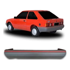 Parachoque Traseiro Escort Hobby 1993 A 1996 Preto