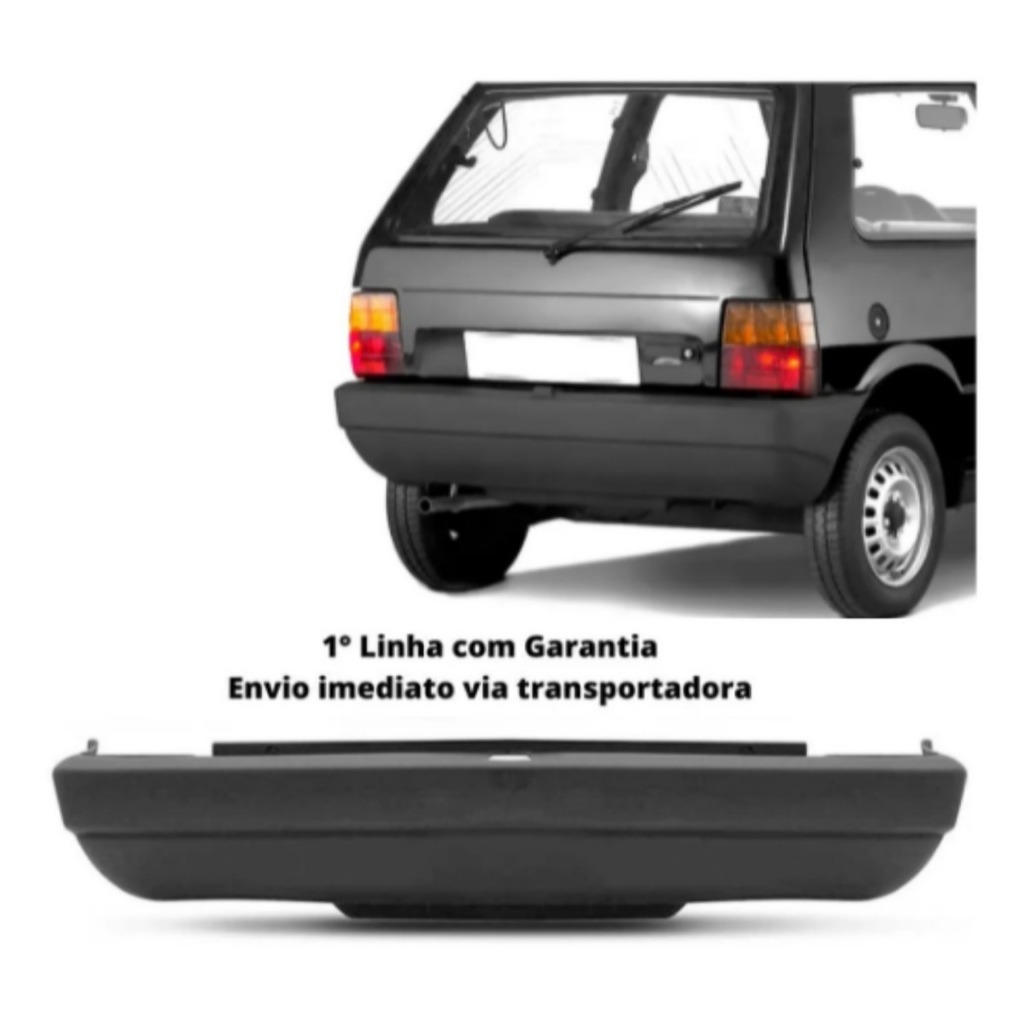 Para Choque Tras Uno 85 A 95 96 97 98 99 2000 2001 Preto