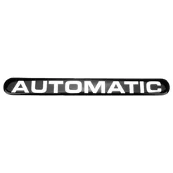 Emblema Adesivo AUTOMATIC Astra/Zafira 2002 a 2010 Resinado