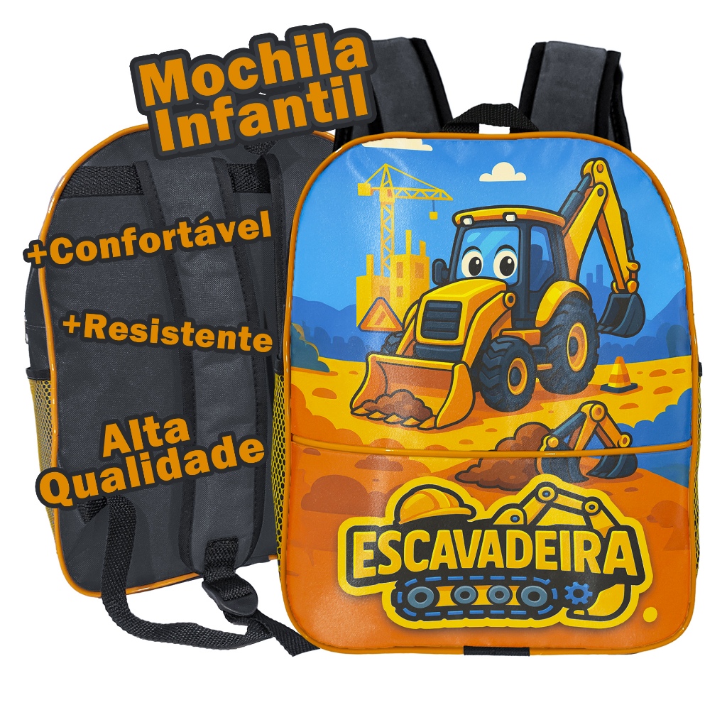 Mochila Infantil de Trator: Onde Comprar | BuscaProdutos