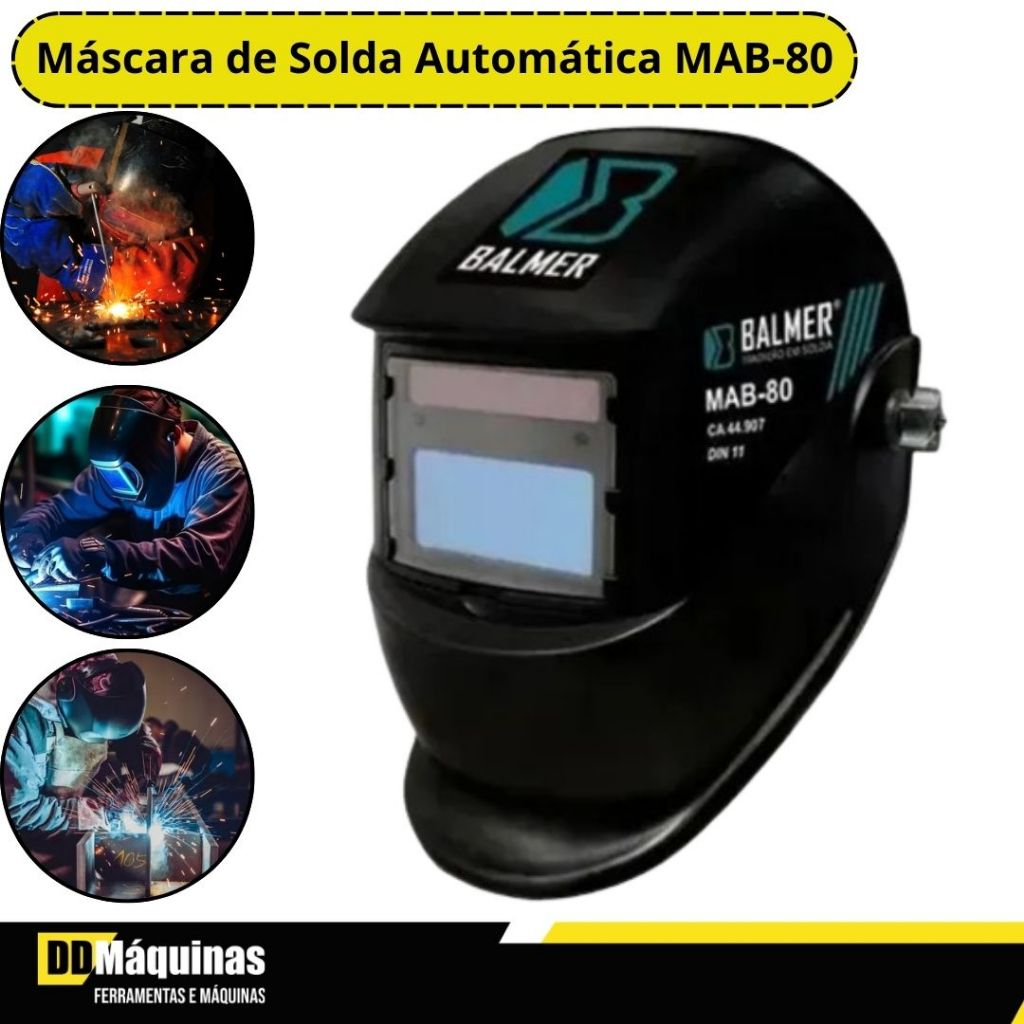 Máscara de Solda Automática MAB-80 - Balmer em Oferta na Shopee