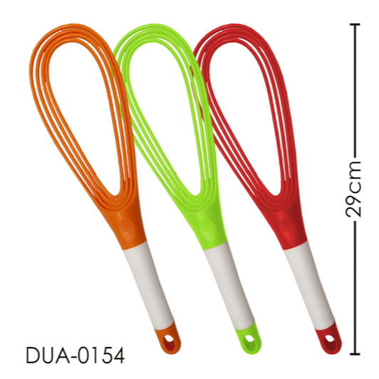 Batedor de Claras Ovos Retratil 29cm Abre e Fecha AbbMix - Dua-0154