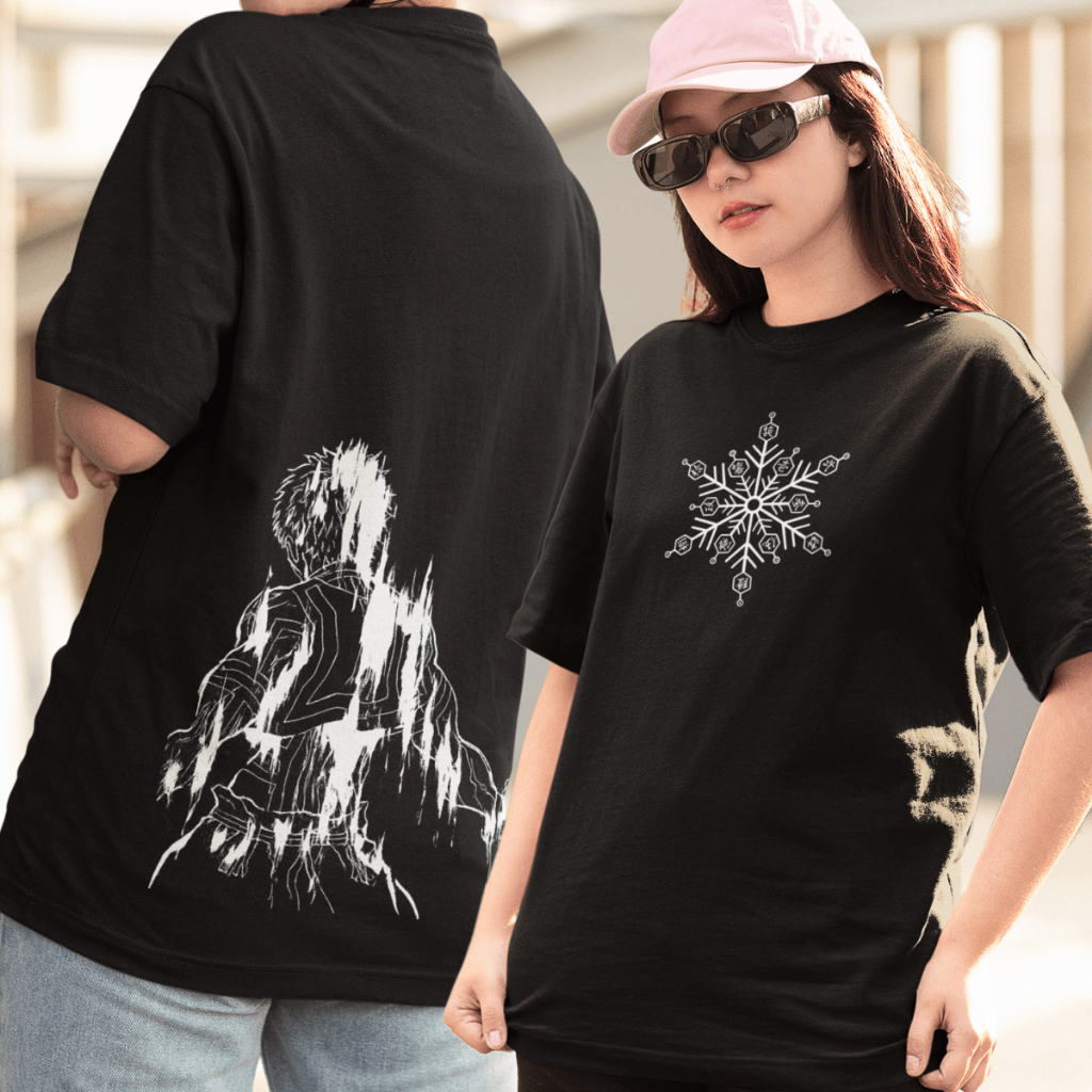 Camiseta Oversized Akaza Anime Demon Slayer kimetsu No Yaiba Manga Moda Geek Blusa Unissex 100% Algodão