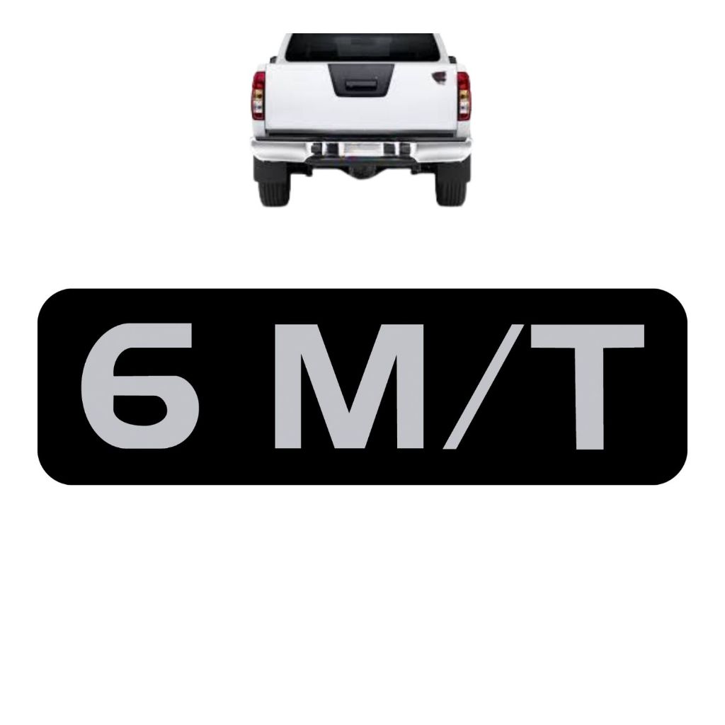 Emblema Adesivo 6 MT Frontier 2013 a 2016