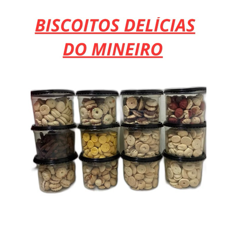 Biscoito Amanteigados Delícia Dos Mineiro Com 12 Unidades em Oferta na Shopee