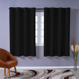 Cortina Blackout 2,20m x 1,30m Quarto Sala Blackout PVC corta 100 % a luz Varias Cores em Oferta na Shopee