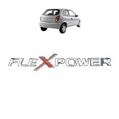 Emblema Adesivo FLEX POWER celta corsa prisma meriva montana 04/16 Resinado