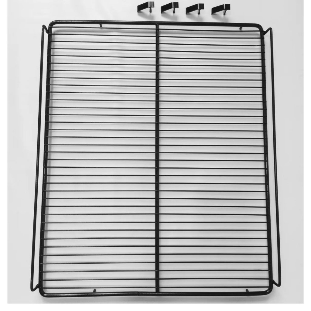 Grade Prateleira Gelopar Preta Gptu40 54,5x44,5cm 410 Litros + 4 Suportes